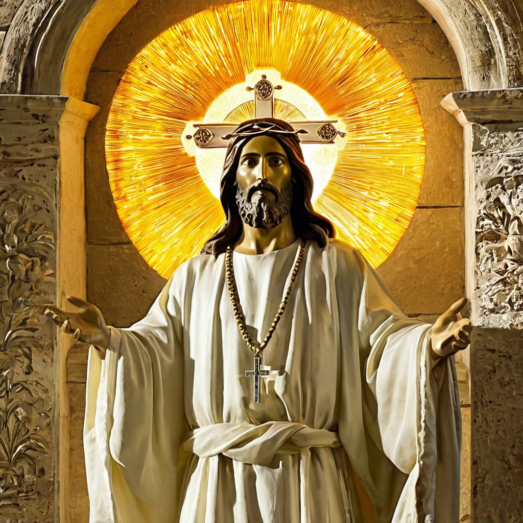 Jesus y el Espiritu Santo en jerusalen