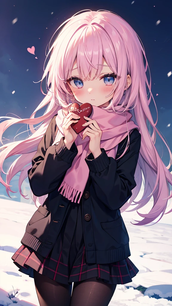 、、Shyness、blush、Embarrassing、blush、、、skirt、snow原、、snow、cold、scarf、scarfを巻く、降snow高解像度、Full HD、8K quality、、、Droopy eyes、、、Eye highlights、Vivid eyes、Clear Eyes、Beautiful Eyes、avert your eyes、Embarrassing、blush、、Eye highlights、、、Eye highlights、Incredibly beautiful eyes、Black tights with pink lines、、、、Valentine's Day、チョコレートをhand over、heart、Confession、hand over、give、front、両手でgive、bow、please、Plea、Top of the head