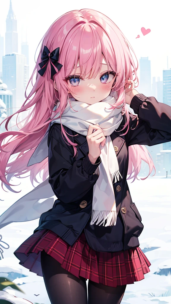 、、Shyness、blush、Embarrassing、blush、、、skirt、snow原、、snow、cold、scarf、scarfを巻く、降snow高解像度、Full HD、8K quality、、、Droopy eyes、、、Eye highlights、Vivid eyes、Clear Eyes、Beautiful Eyes、avert your eyes、Embarrassing、blush、、Eye highlights、、、Eye highlights、Incredibly beautiful eyes、Black tights with pink lines、、、、Valentine's Day、チョコレートをhand over、heart、Confession、hand over、give、front、両手でgive、bow、please、Plea、Top of the head、Pink Hair、Lower the corners of the eyes、Lower the corners of your eyes、Droopy eyes、Blue-violet eyes、Zhou-o Coral、Zhou-o Coral、cute、Let your hair down
