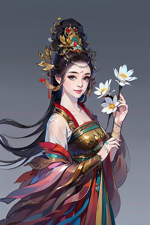(masterpiece,Very detailed,HD detailed,Very detailedなアート)1 girl,Half Body,Xianxia,green,elegant,東アジアのVery detailedなキャラクターデザイン,Game character costume design,Simple,Ultra-high resolution, Sharp focus, A magnificent work, masterpiece, (Very detailedなCG統合8k壁紙),Pretty face,Beautiful Eyes,HD detailed