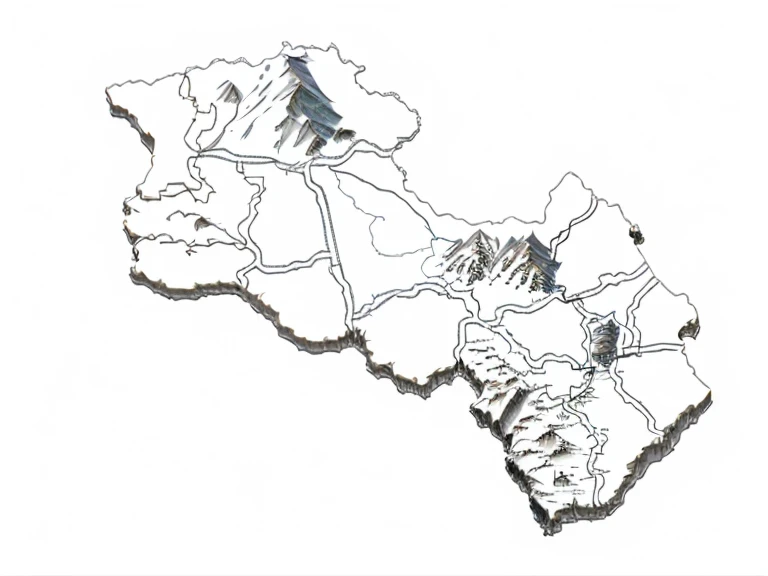 draw the Republic of Armenia map, adding regional divisions, mountains and Lake Sevan, you need to draw a 2D map of Armenia, exactly like mine with borders, without changing the country, so that it is clear that this is the Republic of Armenia AND I WANT TO SEE WHOLE ARMENIA IN THE MAP