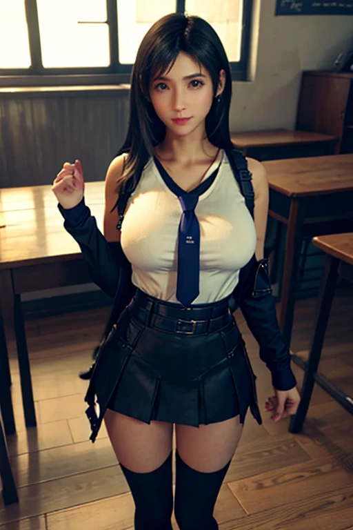 (Pretty Asian girl, idol, extremely detailed CG, 8K High Quality, Depth of field, Cinematic Light), Lens Flare, Ray tracing, beautiful lips, lots of cute soft freckles, beautiful detailed eyes, intricate detail face, ultra detailed skin, 1girl, in the dark, deep shadow, front shot, face forward,  she has red lipstick, big  eyes, black eyes, random position, pale skin, very flashy colorful orange hair, orange eyebrows, very small breasts, very nice detailed cleavage, looking at viewer, coy smile, she has lots of tattoos, must wear a shirt, ((wear low waist white tartan plaid short skirt with visible red thong legs)), tight sailor top that pushes up her breasts, ((wide gap between thighs:1.6)) , view full body from head to toe shot 3/4 , navel piercing, wear cosplay cat ears headband, wear high thighs stockings with hangers from under her skirt with belts and straps, loops earrings, piercings, jewelry, lots bracelets, at the amusements park, (Intense sex appeal of young women), (woman who makes erotic temptations), (she reaches an amazing orgasm)
 exhibiting idol-like features, emerges from the depths of shadow in an extremely detailed CG Unity 8K wallpaper. Her beautifully sculpted face boasts intricate details, with ultra-detailed skin that appears almost alive, 