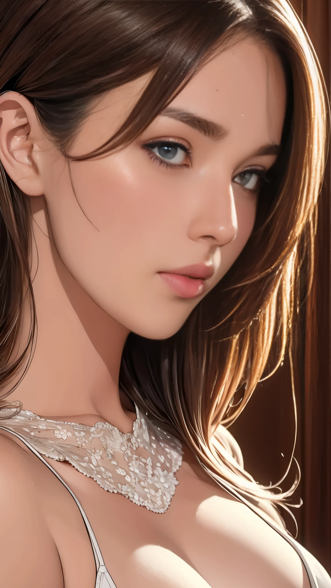 (8k, best quality, masterpiece:1.2), (Practical, photo-Practical:1.37), best quality, masterpiece, sense of oneness, Smooth and beautiful, incredible details, Astonishing, nitty gritty, masterpiece, best quality, official art, Large files, Very detailed, high resolution, Very detailed, Details of a beautiful girl, Very detailed eyes and face, Delicate and beautiful eyes, Bright face, make your nose red,Half Body,