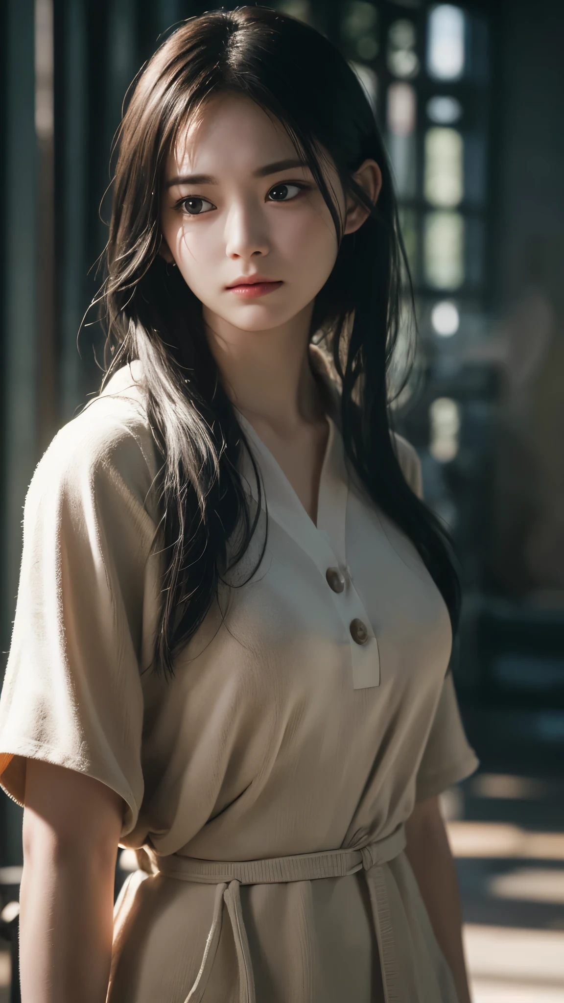 "Get lost in the ultimate face of a character rendered in Live-action Realistic style, with every light and shadow carefully crafted to create a truly immersive experience."
