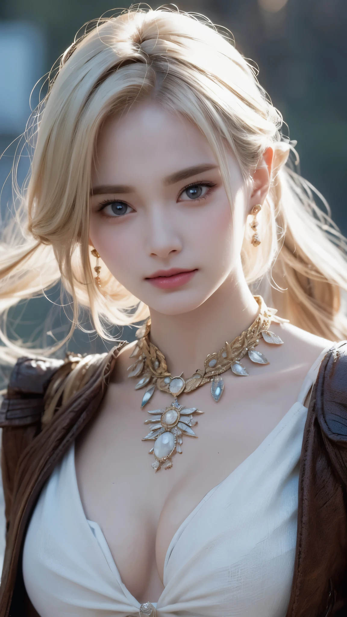"Behold the clear facial features and milky white skin of a character brought to life in stunning detail, with the highest quality rendering that will make you question what is real and what is not."