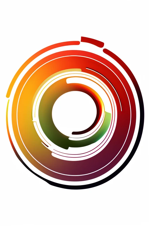 Generate a spiral logo in a clear and stylish way.
