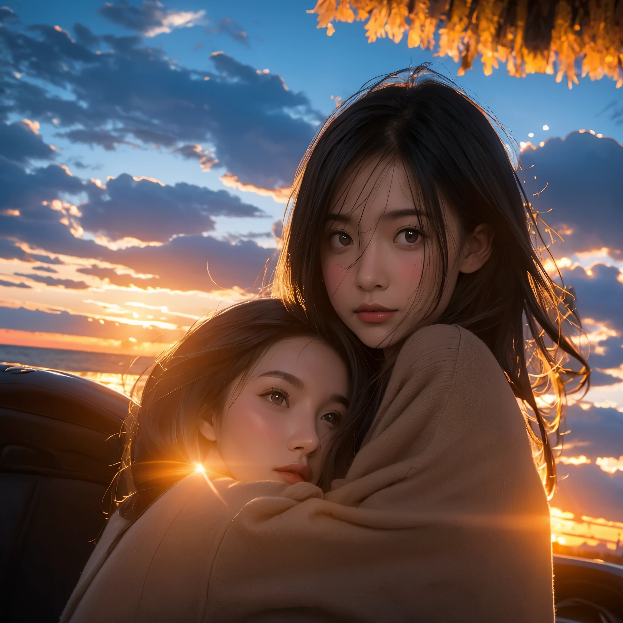 Sky at sunset