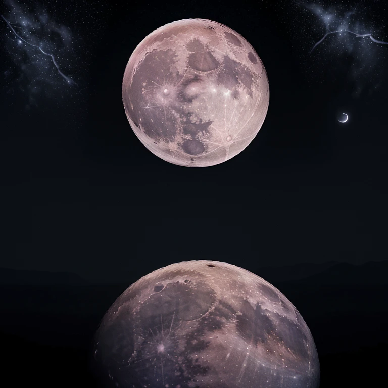 Beautiful moon and stars wallpapers 