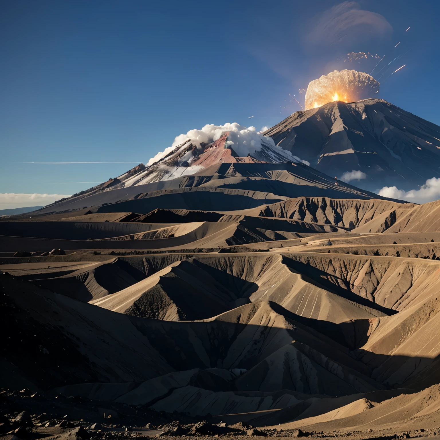 Volcanoes and earthquakes