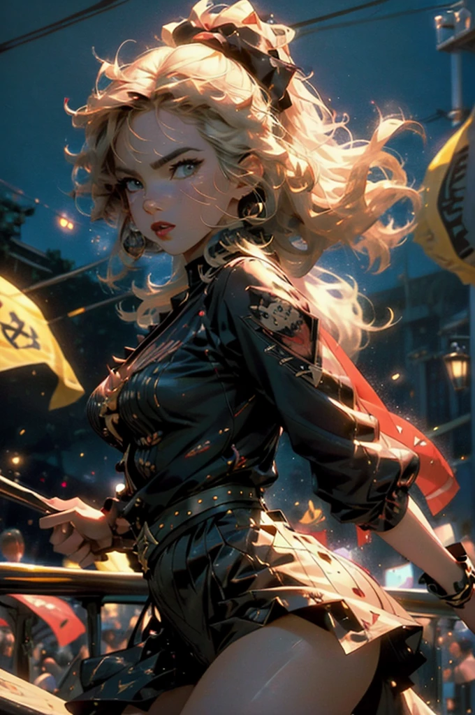 (best quality,4k,8k,highres,masterpiece:1.2),ultra-detailed,(realistic,photorealistic,photo-realistic:1.37),a girl dancing on a table,sexy woman,detailed tattoos,translucent leotard,eye-catching outfit,crazy pirate bar,revealing attire,wild atmosphere,vibrant lighting,sensual movements,cat in the hat theme,seductive poses,energetic dance routine,provocative gestures,dynamic composition,expressive face,long hair flowing,dark and mysterious environment,people cheering and clapping,bustling crowd,joyful celebration, atmosphere,exotic drinks,pirate flags and decorations,music filled with excitement,pulsating rhythms,passionate performance,fantasy-like setting,alluring vibes,colorful scenery,dramatic shadows,high contrast,striking visual impact,enticing expressions,attention-grabbing scene,immersive experience,beaming smiles,playful atmosphere,electrifying energy,unforgettable moment,memorable night