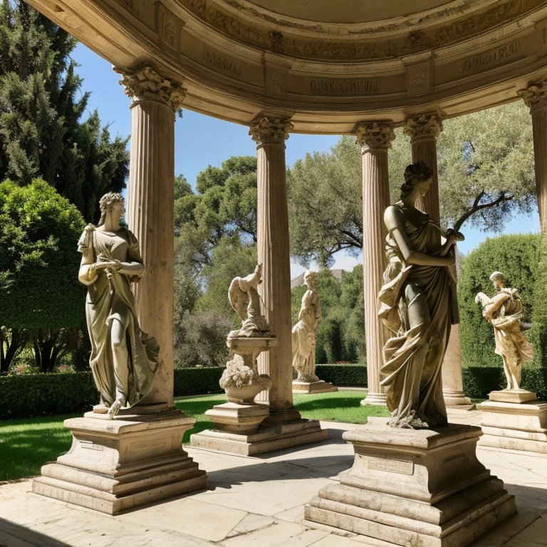 there are two statues of angels on the pedestals, marble columns, angel statues, sculpture of carving marble, classical stone columns, large pillars, adorned pillars, pillars of marble, 3 d sculpture of carving marble, stone pillars, roman pillars, marble sculptures, marble carving, marble statues, full height sculpture, statue of carving marble, carved marble, carved marble statue