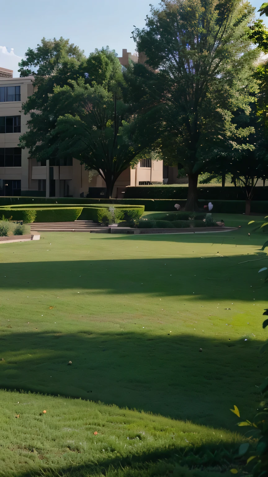 Harverd University Garden Lawns University Building Quality Photo