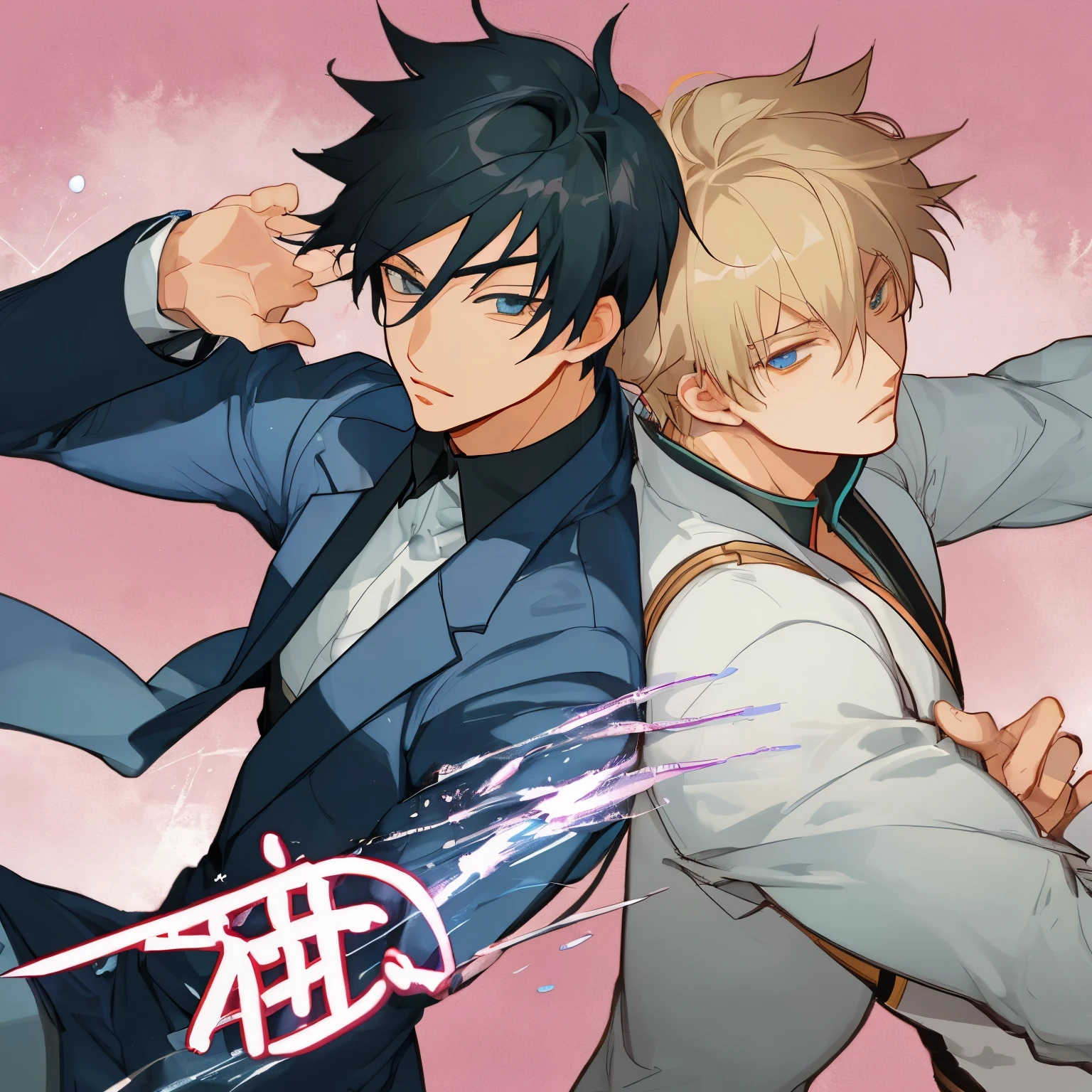Two mens anime