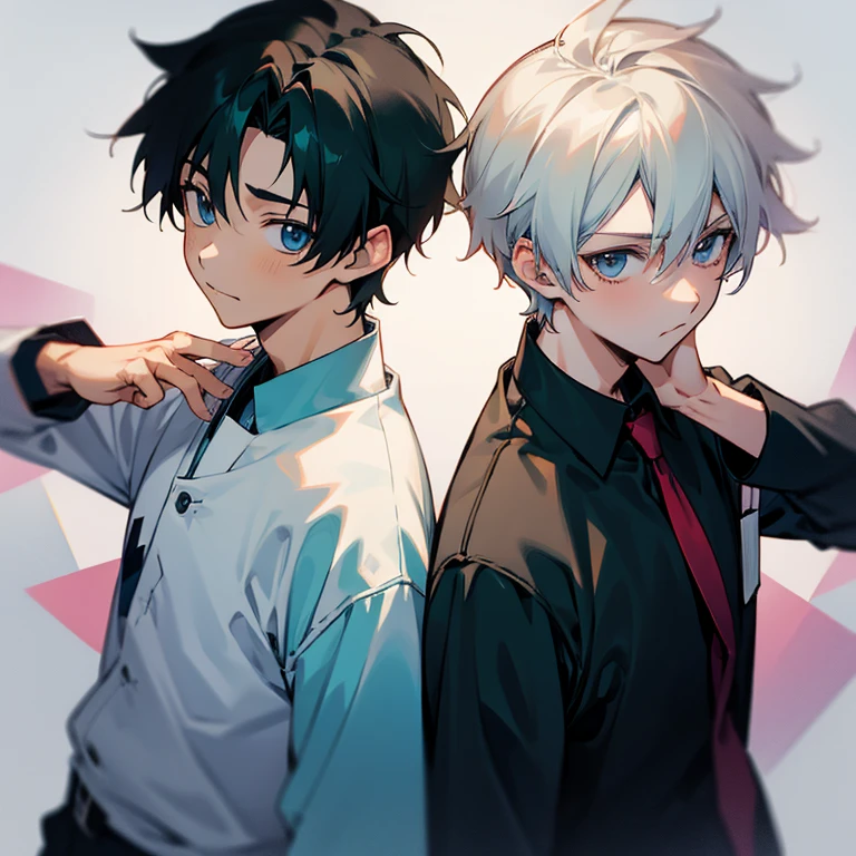 Two boys anime adults