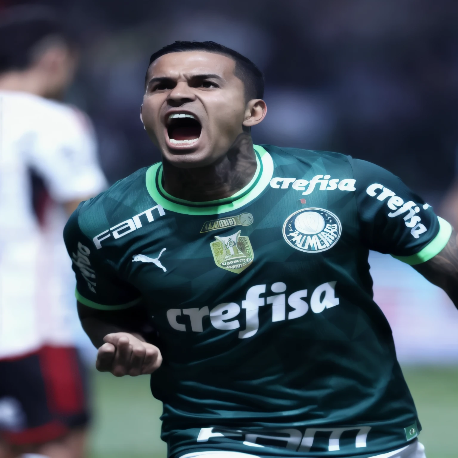 jogador de futebol de uniforme verde e branco comemorando um gol, mateus 9 5, luis melo, caio santos, dan dos santos, ronaldo luis nazario da lima, joe alves, danilo torres, Joel Torres, ronaldo luis nazario de lima, 1614572159, Christian Orrillo, artemixel, gui guimaraes