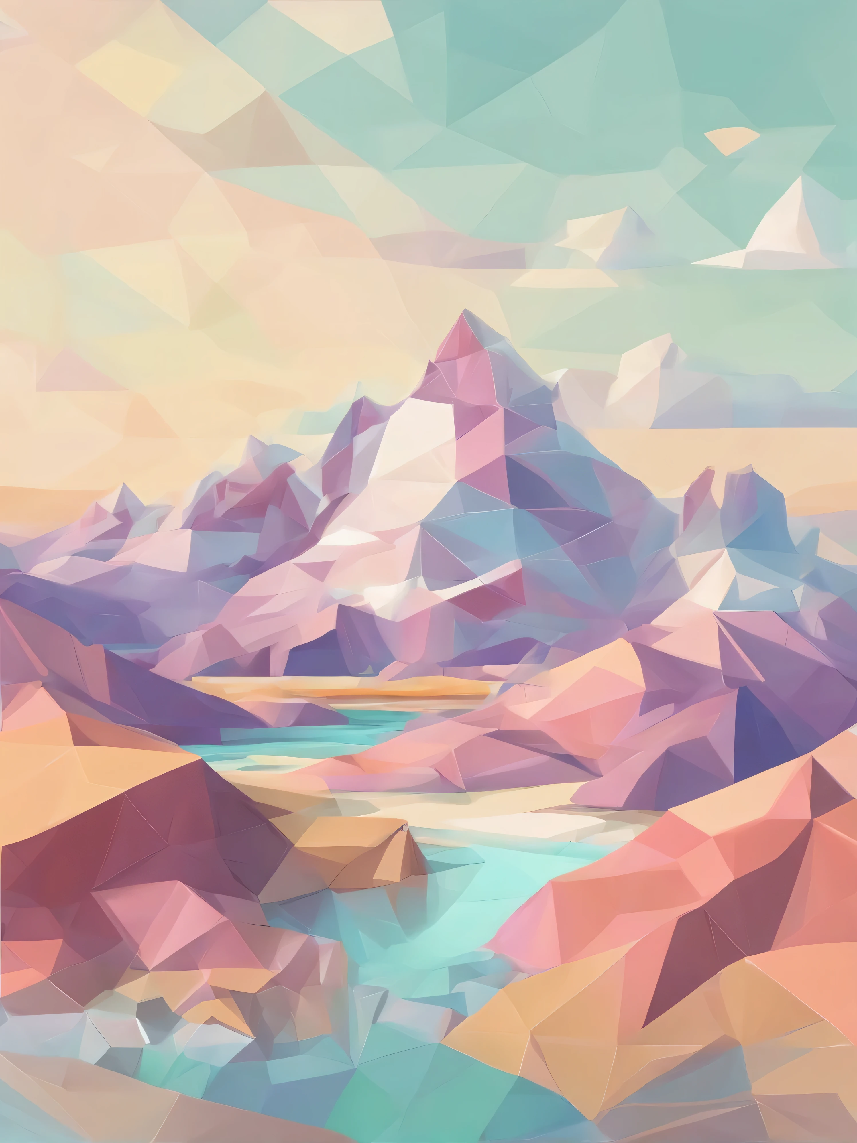 Iceland landscape, vintage aesthetic, pastel colors, wide angle