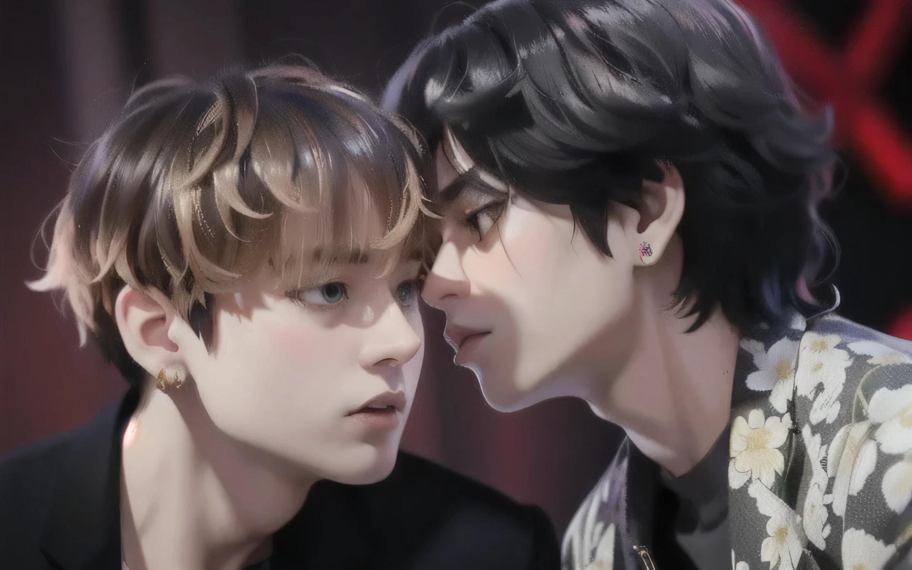 Jeon Jungkook, jungkook, jeonggkook, jk idol, BTS Jeon jungkook and Kim Taehyung, taehyung, TH idol, BTS Kim Taehyung
