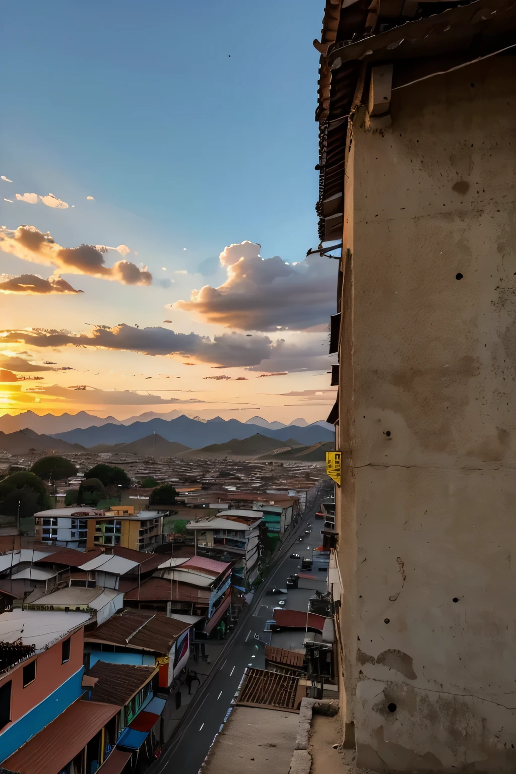 Atardecer en la ciudad de Huancayo