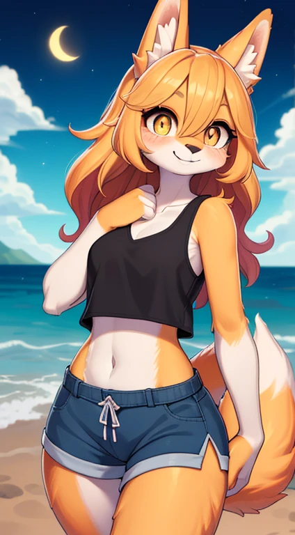 Masterpiece, (high quality:1.75), best picture quality, (high resolution:1.75),  figure, (absurd resolution:1.75), digital painting, (artwork), (by Dagasi), (fluffy fur), anthro (fox:1.35), (Detailed face:1.5), Cute face, (Detailed T-shirt:1.5), (outdoor, seaside, kneeling:1.25), (huge breasts:1.25), (big breasts:1.2), (sexy body:1.5), breasts focus, Normal breasts structure, (Fifteen-year-old shota:1.5), (Huge bulge:1.5), (Big bulge:1.5), (Average boy's body:1.0), (crotch bulge:1.5), wide shoulders,  (masculine:1.25), narrow hips, jaw line, normal bulge structure, (Knee Socks:1.0), (elbow gloves:1.2), (long snout:1.0), detailed eyes, bright and clear eyes, (yaoi:1.25), (shota:1.5), (Humanoid body:1.5), (Super Handsome Face:1.5), (kemono shota:1.5), (leg muscles:1.25), (Perfect body:1.25), (perfect boobs:1.5), horny, (Detailed fur:1.2), strong, (short pants:1.5), (athletic boy:1.35), 8k, 4k, 2k, Full HD Backgrounds, (teenager body:1.35), (male waist:1.25), (male biceps:1.2), (male thigh muscles:1.0), (male arms:1.2), (male hands:1.2), (baby face:1.35), (correct anatomy:1.3), (Detailed body:1.35), (correct body proportions:1.35), upper part of body, (general male:1.5), (mammal:1.2), (bedroom eyes:1.2), (narrowed eyes:1.2), (detailed:1.5), (tenting:1.35), (manly:1.25), (busty:1.2), (male hair cut:1.2)