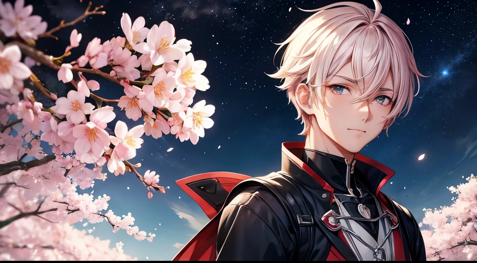 #male
#Cartoon
#Base Model
#others
#characterdesign
#Outdoor
#character
#male
#design
#style
#Upscaling
#daily
#animeーションの
#Artwork
#anime
#エピックcharacter
#Cherry Blossoms at Night #Starry Sky