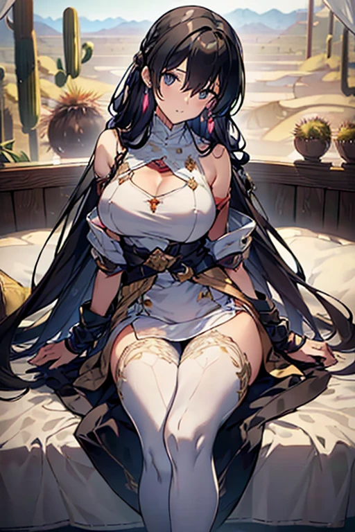 fgokama, kama, hair ribbon, (red eyes:1.5), red ribbon, ribbon, long hair, white hair,
BREAK armlet, bare shoulders, bikini armor, bracelet, collar, detached sleeves, dress, earrings, floral print, jewelry, metal collar, miniskirt, pelvic curtain, purple dress, purple skirt, purple sleeves, purple thighhighs, ring, skirt, thighhighs, thighlet,
BREAK looking at viewer,
BREAK indoors, bed
BREAK (masterpiece:1.2), best quality, high resolution, unity 8k wallpaper, (illustration:0.8), (beautiful detailed eyes:1.6), extremely detailed face, perfect lighting, extremely detailed CG, (perfect hands, perfect anatomy),nsfw, 1girl, missionary sex, vaginal penis, lying, spread legs, cum in pussy, cum on breasts, BREAK, 18yo, photogravure model, nude, clavicle, bare thighs, bare arms, tears, half -closed eyes, steam, breathless, sweat, BREAK, background detailed photographic studio, cinematic angle, BREAK, masterpiece, best quality, high quality, absurdres, ultra detailed, beautiful detailed face, all intricate, high resolution, HDR, extremely detailed CG unity 8k wallpaper, nice hands, perfect hands