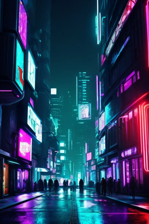 background cyberpunk futurist 