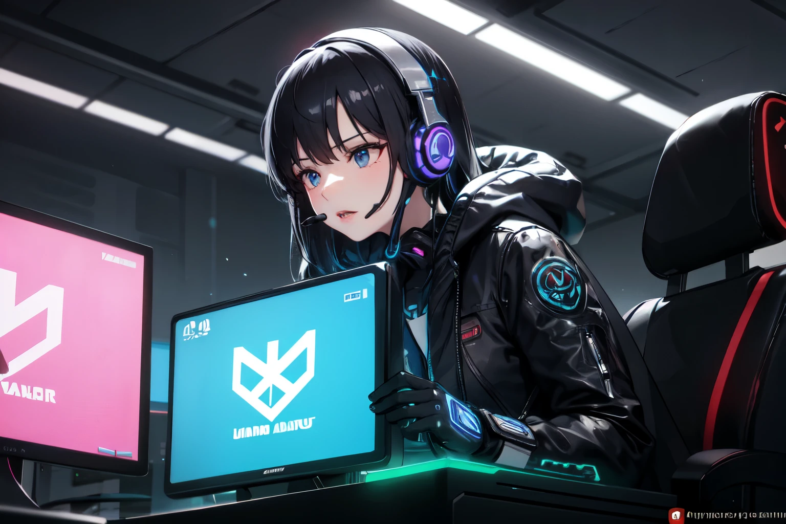  Striker assassin, cyber, headset  rgb