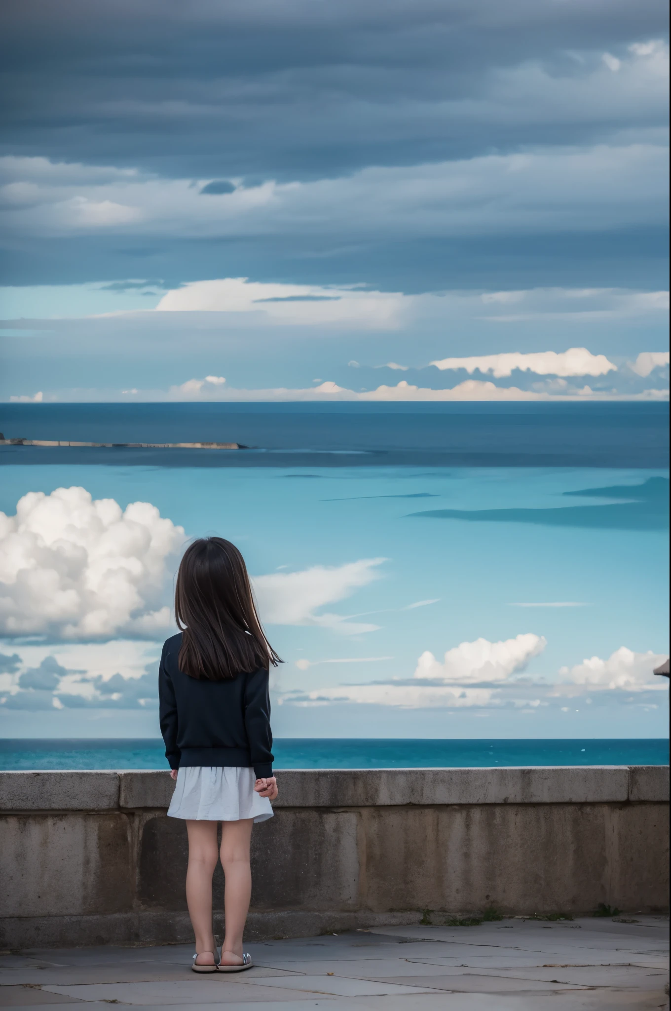 watching the sea