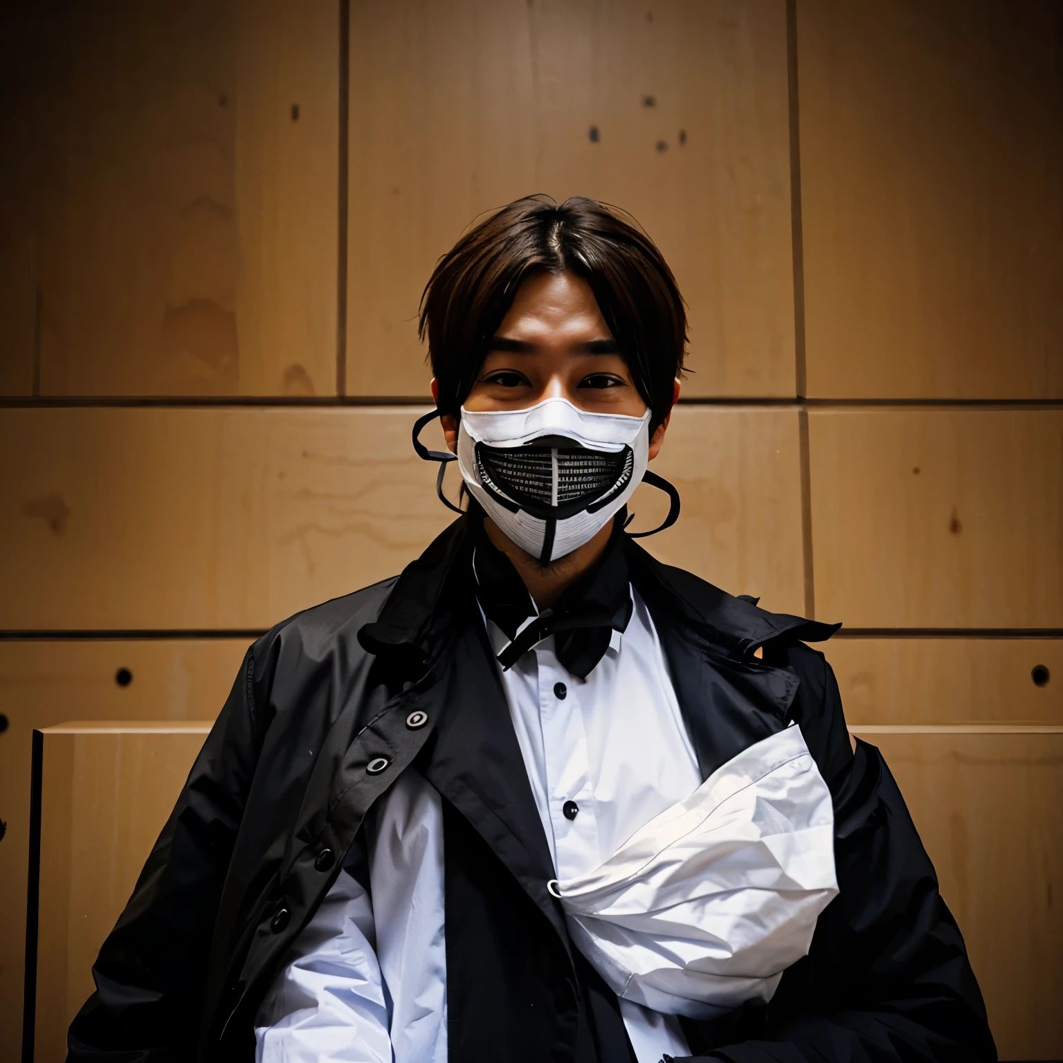 Anonymous with question mark mask 