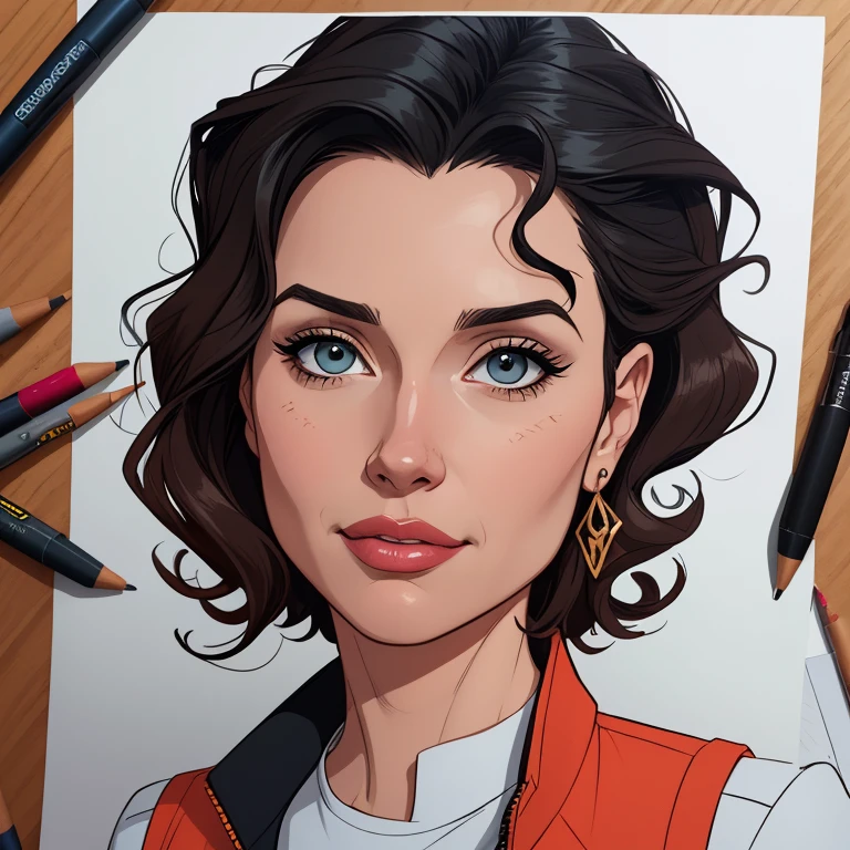 estilo de desenho animado:1.2), vestindo o uniforme da mulher maravilha Geena Davis s Mulher brasileira desenho ART Artline mulher Imagem cartoon de uma mulher , roupas sensuais , garota super valente destemida , Ilustra??o estilo desenho animadocabelo preto ondulado, estilo de arte dos desenhos animados, estilo de arte dos desenhos animados, digital illustration style, design de personagens altamente detalhado, arte digital detalhada fofa, Fan art horror character design portrait, beautiful curly black hair digital illustration high quality portrait, arte em quadrinhos, retrato do design do personagem, Peituda nua, medium breasts, personagem feminina estilo desenho animado, Geena Davis, vestindo uniforme de mulher maravilha