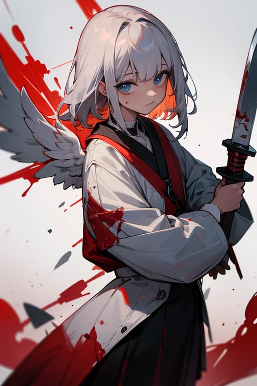 Angel、Blood splatter、Bloody knife、Blood splatter