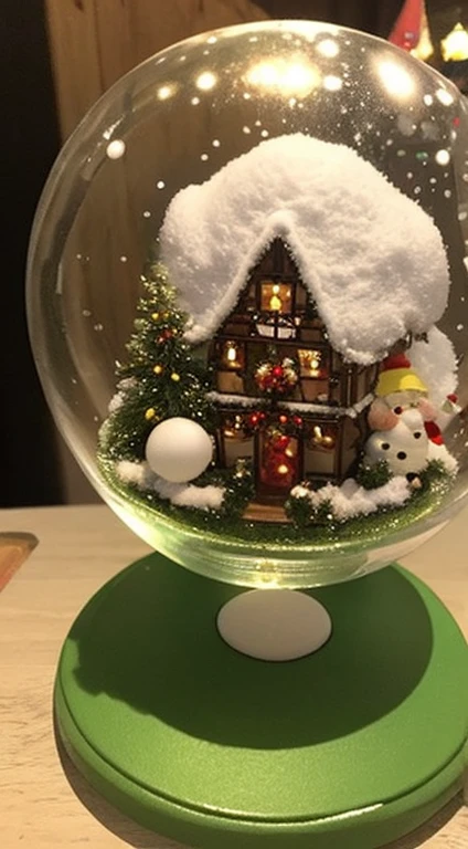 1 Snow Globe A real town in the glass Ghibli german christmas market