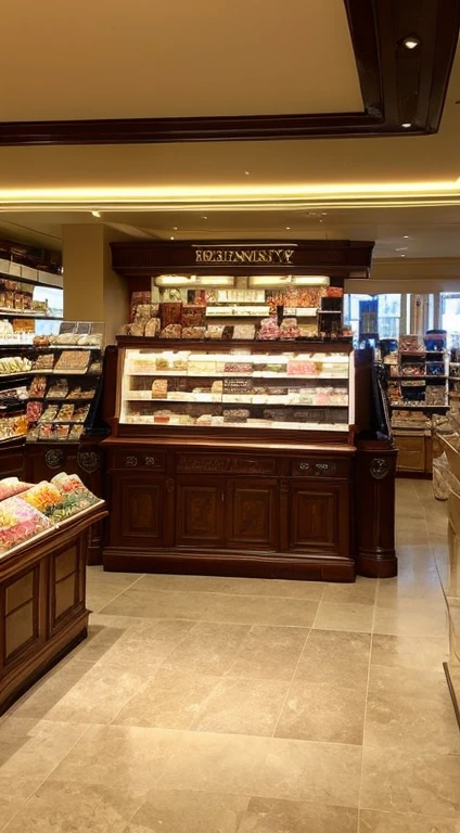 Luxury department stores　19th century　Inside the store　interior　France　sweets