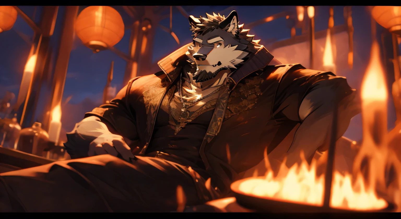 there is a man sitting on a bench read, Anthropomorphic wolves, Furry wolf, Muscle Werewolf, Anthropology Art, From the School of Mysterious Creatures, read, Furry Fantasy Art, Firmware version, Male Art, Very very beautiful furry art, Hairy chest, Furry Characters, Anthropomorphic wolf man, Anthropomorphic wolf