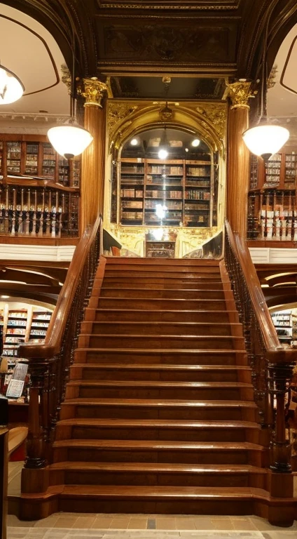 Luxury department stores 19th century Inside the store interior France book store