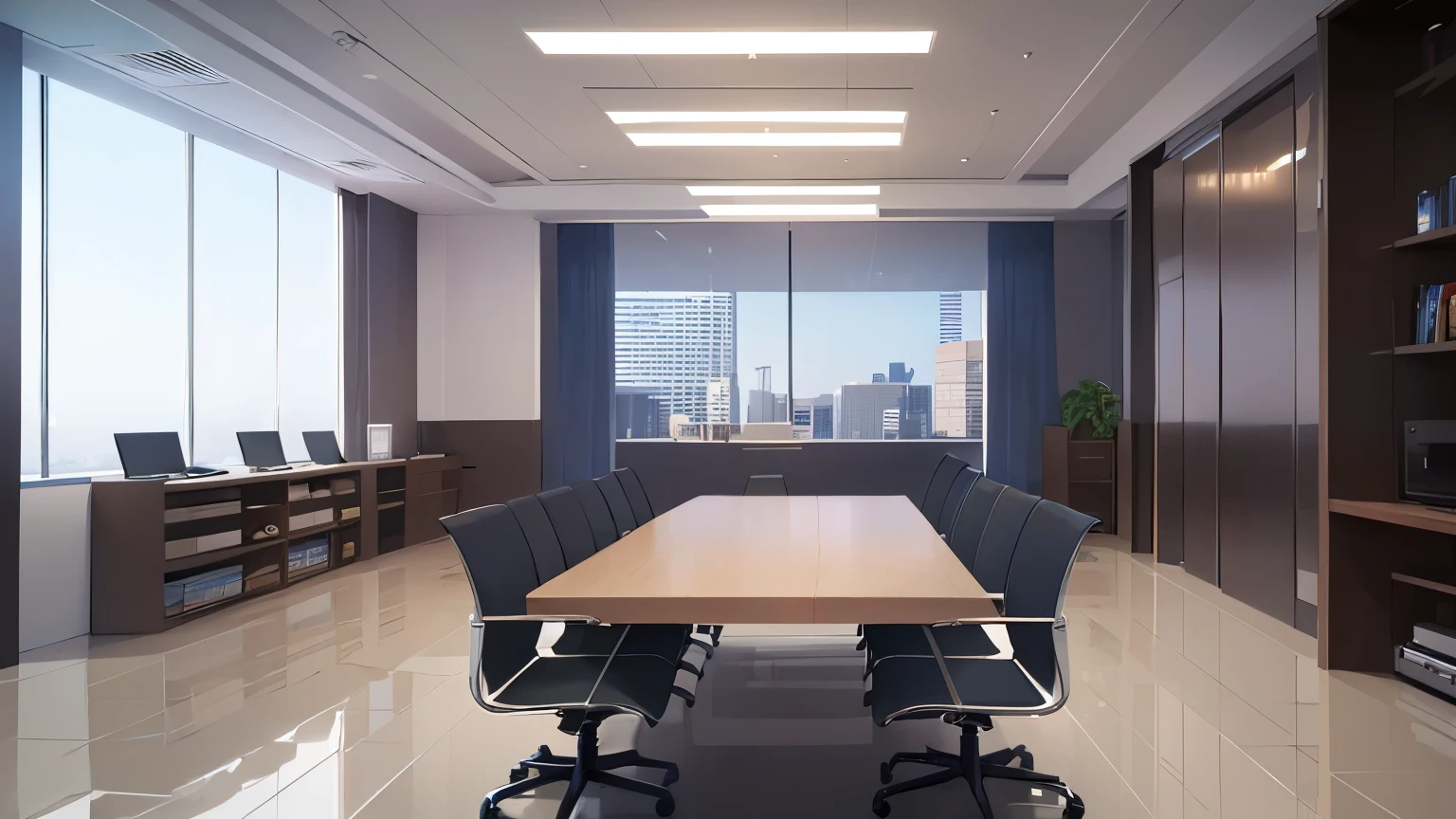 Office meeting room interior