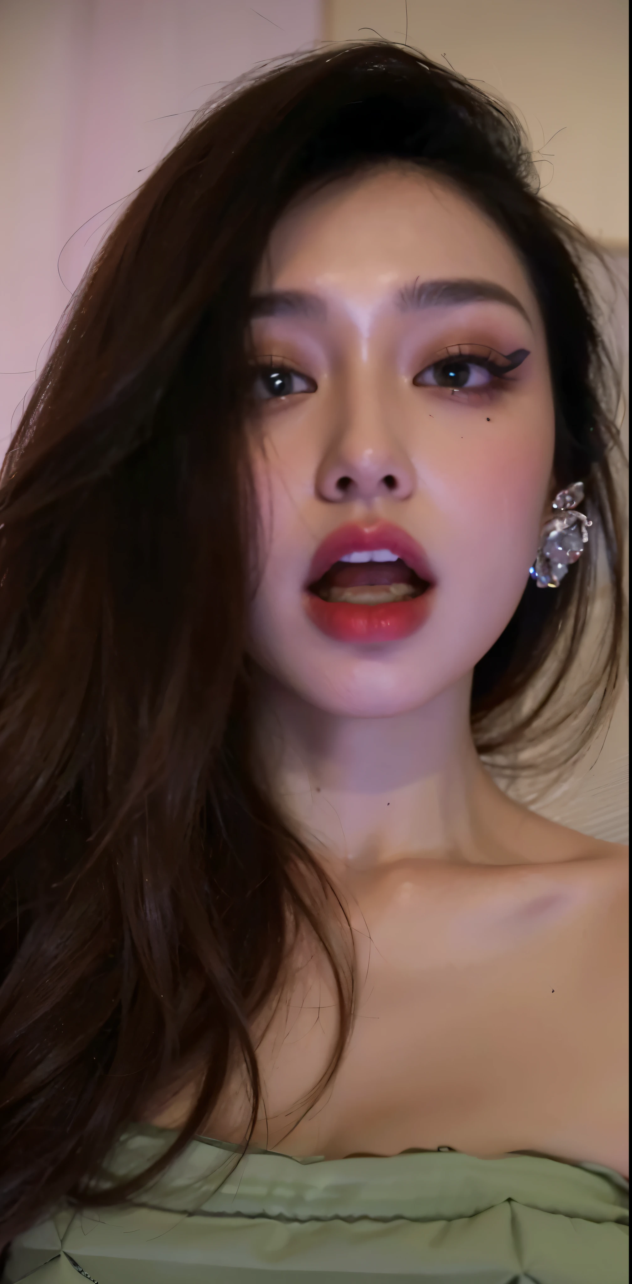 Game Art,Best image quality,Maximum resolution,8k,(A half-length photo),(portrait),(Head close-up),(Rule of Thirds),Unreal Engine 5 rendering works,20 year old girl,((Queen)),The eyes are very detailed,(Large Breasts),Elegance and nobility,Movie Lighting,Ray Tracing,Game CG,((3D Unreal Engine)),OC rendering reflection pattern,4K,Ultra-clear,Sensual,Translucent lace,Fair and plump figure,Pretty Face,Glossy Gel Coat,The Queen in a luxurious dress,Crystal Gem Crown,Necklace jewelry,blue eyes,Black tattoo(whole body),The tattoo is very three-dimensional,Gorgeous and intricate tattoo designs,Ultra-clear portrait,30-year-old adult,Slightly fat,Dark eyeshadow,Sexy thick lips(Red lipstick),Open your mouth