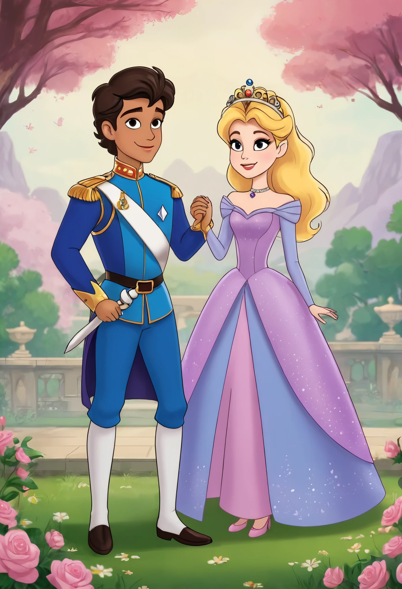 boy and girl prince and princess