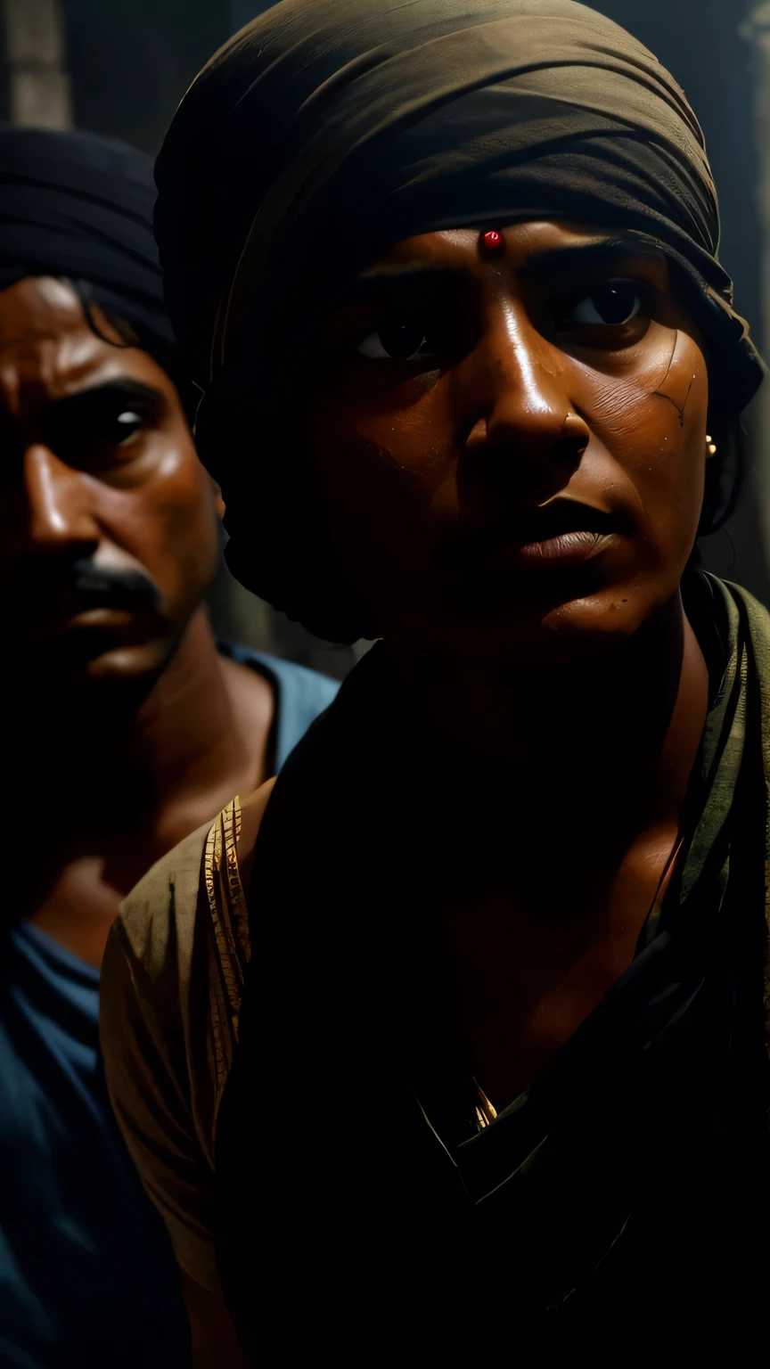 (best quality,4k,8k,highres,masterpiece:1.2),ultra-detailed,(realistic,photorealistic,photo-realistic:1.37),oil painting,dark atmosphere,soft lighting,oil colors,high contrast
Quit India Movement is a historic event that symbolizes the courage and sacrifices made by Indian freedom fighters during the struggle for independence. In this artistic interpretation, I want to depict the essence of this movement and the struggles endured by its participants.
The central focus of the painting would be a group of passionate and determined individuals. Their faces should be highly detailed, showcasing their emotions and the resilience in their eyes. The facial features should be realistic and captivating, portraying the courage and determination of these freedom fighters. The expressive eyes should exhibit both hope and determination.
To emphasize the sacrifices made, the overall tone of the painting should be dark, with a subdued and moody atmosphere. The use of oil colors would give the image a rich and textured feel, adding depth and a sense of history to the scene. The high contrast between light and shadow would further enhance the dramatic effect of the painting.
In the background, there can be subtle hints of the Quit India Movement, such as protest banners and posters, reinforcing the theme and historical context. Additionally, the painting can include symbolic elements such as barbed wire or broken chains, representing the struggles and sacrifices faced by the participants.
The lighting in the painting should be soft and diffused, casting gentle shadows and highlighting the intricate details of the faces and the surrounding elements. This would create a sense of depth and add a touch of realism to the scene.
Overall, this artistic interpretation aims to capture the spirit of the Quit India Movement and pay homage to the sacrifices and struggles endured by its participants. It would be a high-quality, ultra-detailed oil painting with a realistic, photorealistic s