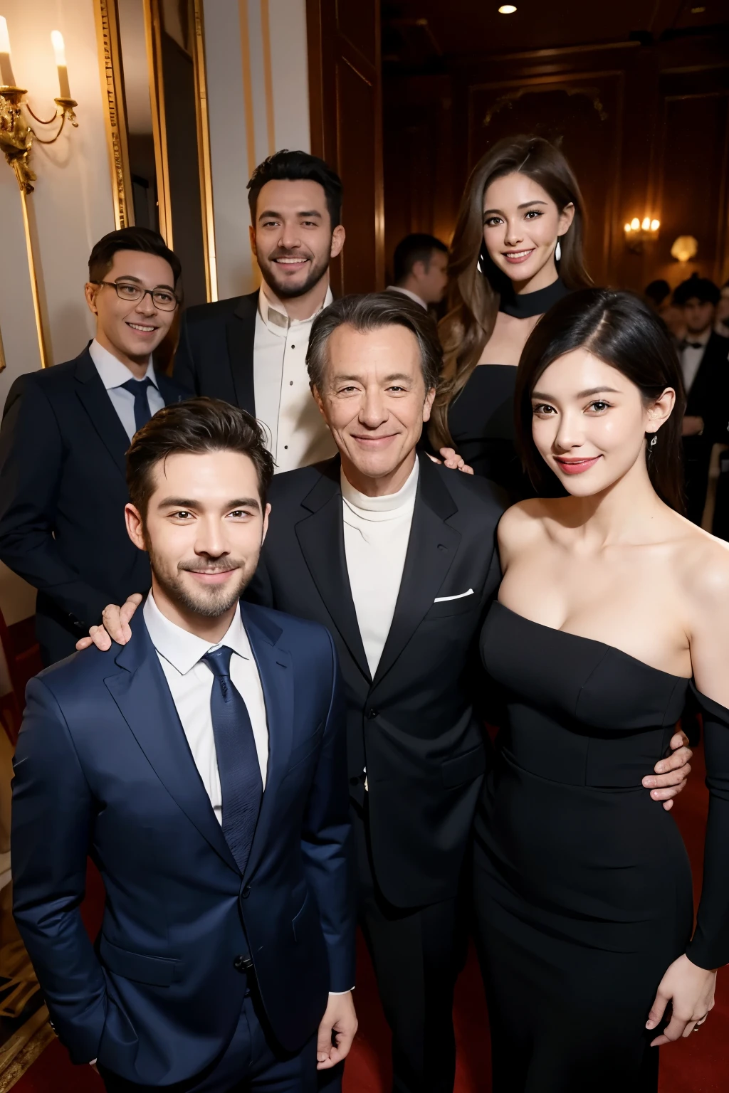 Designer Team,Many people together,European and American,There are men and women,Happy smile,Suit