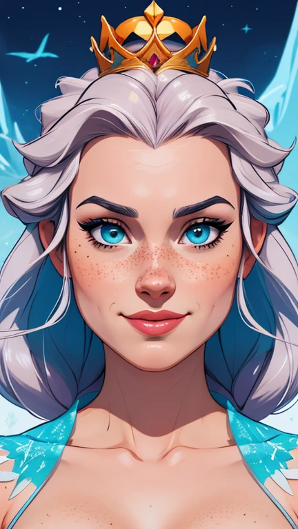 Personagem mulher estilo atompunk Fiona rainha Anna de Arendelle com marcas de guerras Imagem de desenho animado de uma mulher .Ilustra??o estilo desenho animado, estilo de arte dos desenhos animados, estilo de arte dos desenhos animados, digital illustration style, estilo atompunk design de personagens altamente detalhado, arte digital detalhada coragem, Forest fan art, Design de personagens de retrato, beautiful digital illustration, retrato de alta qualidade, Arte em quadrinhos, mulher jovem cabelo com transas lindas . Queen Anna of ArendelleBeautiful lined eyes Medium large bust and wonderful sexy clothes. image expression of sexual desire from waist to head illustration Queen Anne of Arendelle atompunk style Fallout 4 style pose playboy magazine
