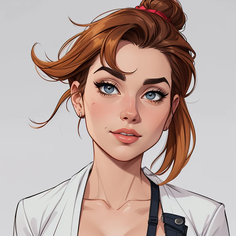 estilo de desenho animado:1.2), mulher brasileira draw ART Artline fundo branco mulher Imagem de desenho animado de uma mulher , roupas sensuais , garota super valente destemida , Ilustra??o estilo desenho animado, estilo de arte dos desenhos animados, estilo de arte dos desenhos animados, digital illustration style, design de personagens altamente detalhado, arte digital detalhada fofa, City fan art, design de personagem retrato, beautiful digital illustration, retrato de alta qualidade, arte em quadrinhos, retrato do design do personagem, white background Busty without clothes and medium breasts cartoon style female character dressed in Fallout 4 uniform