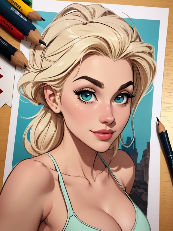 estilo de desenho animado:1.2), Tinker Bell brasileira draw ART Artline fundo branco mulher Imagem de desenho animado de uma mulher , roupas sensuais , garota super valente destemida , Ilustra??o estilo desenho animado, estilo de arte dos desenhos animados, estilo de arte dos desenhos animados, digital illustration style, design de personagens altamente detalhado, arte digital detalhada fofa, design de personagem retrato, beautiful digital illustration, retrato de alta qualidade, arte em quadrinhos, retrato do design do personagem, without clothes and medium breasts cartoon style female character dressed in Tinker Bell