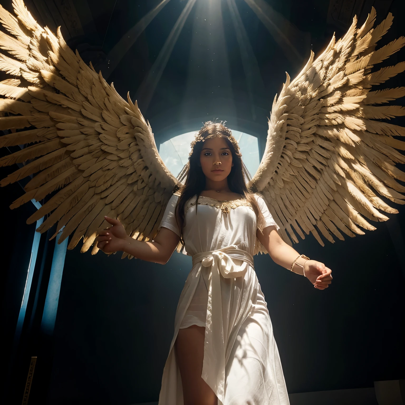 (a beautiful angel appeared in front of us),(a man with long, silky hair, (adorable little soft cock),(slender woman),(big ass),(divine presence),(beautiful detailed eyes),(elegant wings),(halo floating above his head),(radiant, ethereal light),(flowing white robes),(gentle smile),(heavenly aura),(majestic, celestial being),(graceful posture),(sublime elegance),(golden aura),(serene expression),(seraphic countenance),(ethereal beauty),(angelic features),(glowing complexion),(enchanted presence),(transcendent grace),(celestial embodiment),(effortless beauty),(angelic charm),(seraphic radiance),(celestial serenity),(glorious wings),(ethereal atmosphere),(celestial figure),(heavenly messenger),(ethereal entity),(harmonious energy),(sacred tranquility),(heavenly being),(celestial countenance),(glowing luminescence),(transcendent being)