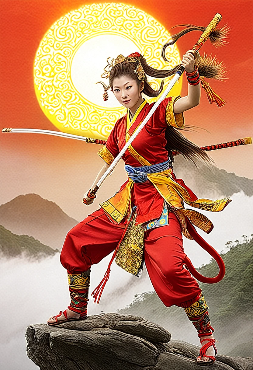 journey to the west,Female Sun Wukong