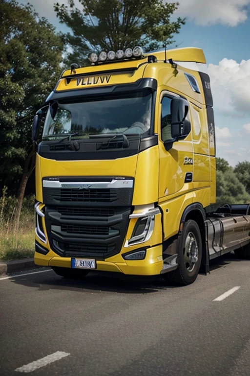 truck volvo fh16 2024 yellow