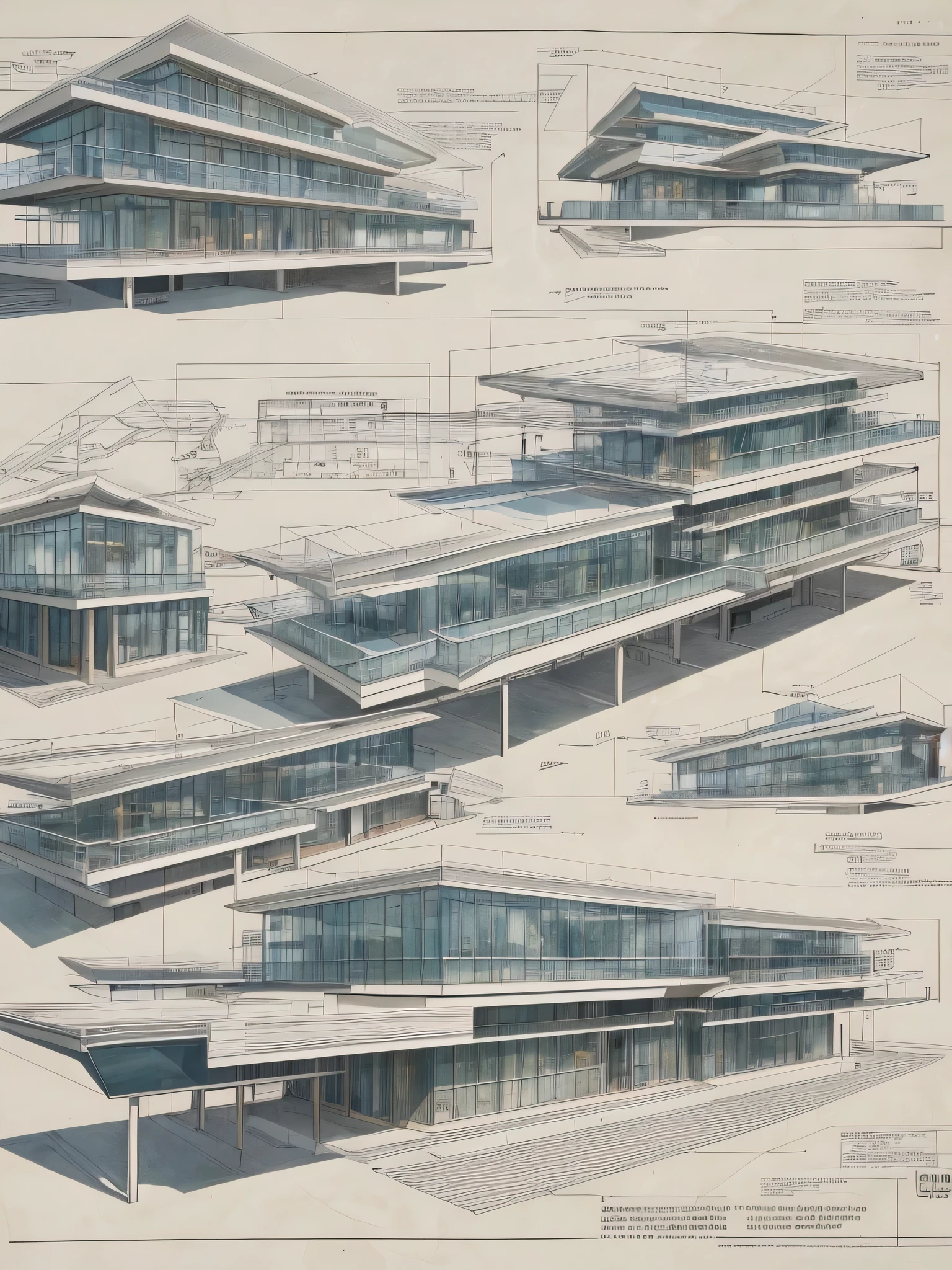 Museums at sea,indoor,Functional area division,Modular white mold,Cool colors,Long multi-layer modular structure,,Glass,Light,Mies van der Rohe style,Fresh style floating building ,Architectural Rendering, Modernist style,concept house, architectural visualization, norman foster style,Schematic diagram, , Ultra Detailed, Surrealism, , Art Station, 4K, 8k, concept art, HD, Practical, high detail, high quality,Add analysis chart