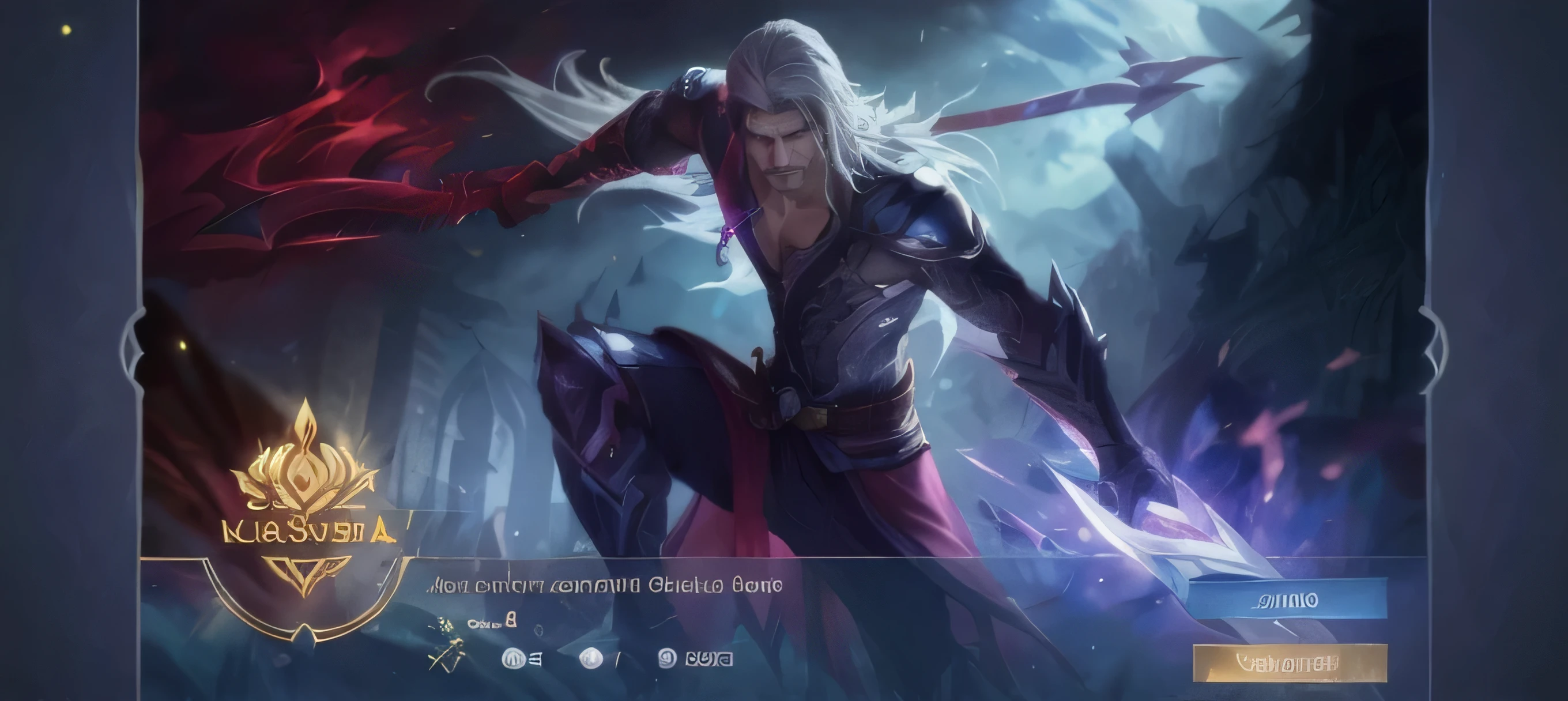 a close up of a person in a costume with a sword, sylas, son of sparda, ig model | artgerm, katarina, league of legends splashart, splash art, alucard, iconic character splash art, style artgerm, sakimichan frank franzzeta, wild rift, extremely detailed artgerm, mobile legends