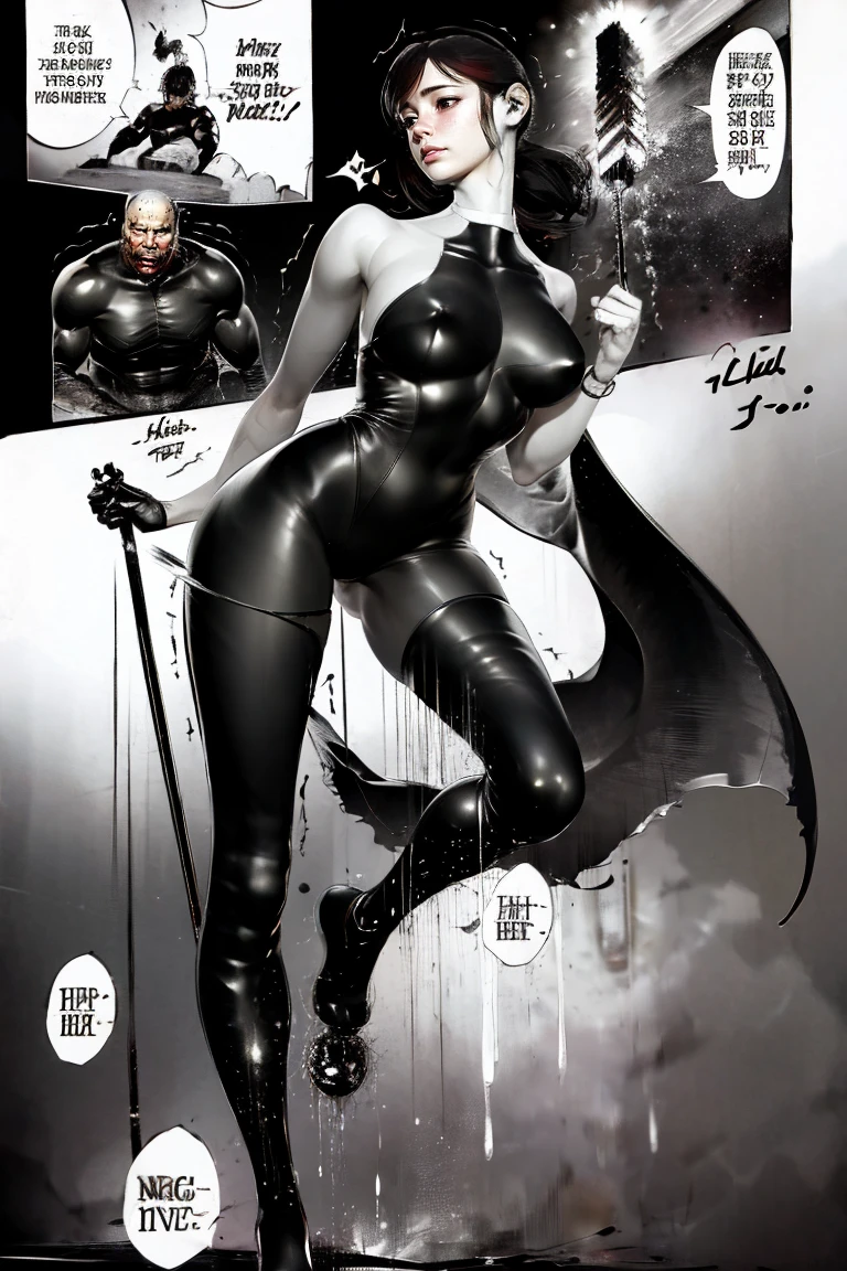 comic storyboard,realistic,3d,Unreal Engine 5,skin texture,anatomically correct,1 beautiful korean lady in a sexy leotard and sexy leggings,solo,legging chain, holding hiny, with a smile, skewering many sausages with metal sticks and drenched with white cream, front view, fullbody, ((Best quality)), ((Masterpiece)), ((Realistic)),UHD,rich background, film shooting, depth of field, Super visual, touch of supernatural horror, insanely terrifying masterpiece,Pink cave, flowing white sticky lotion, flowing down in strands,,body glow,Glowing Line,fluorescence,Glow Example,Tracking example,flash, Backlight,translucent,light particles,Strange schizophrenic imagery fills the room, showing an eerie blood-red starry sky pattern and the walls are liquid