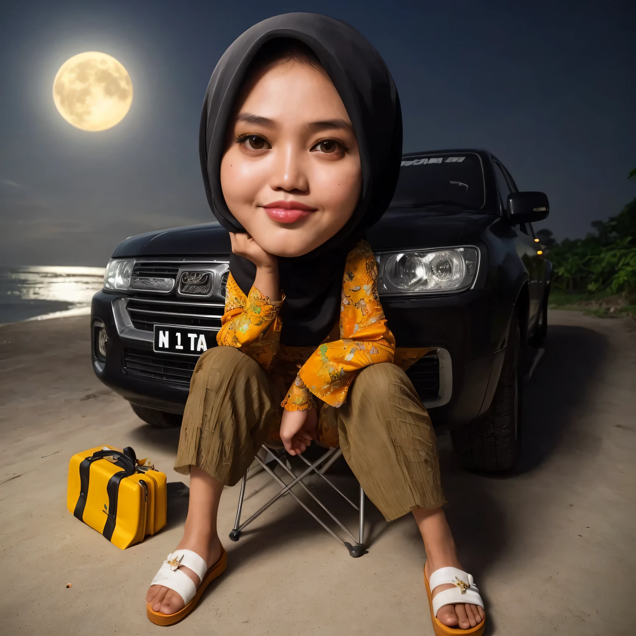 indonesia woman, plump